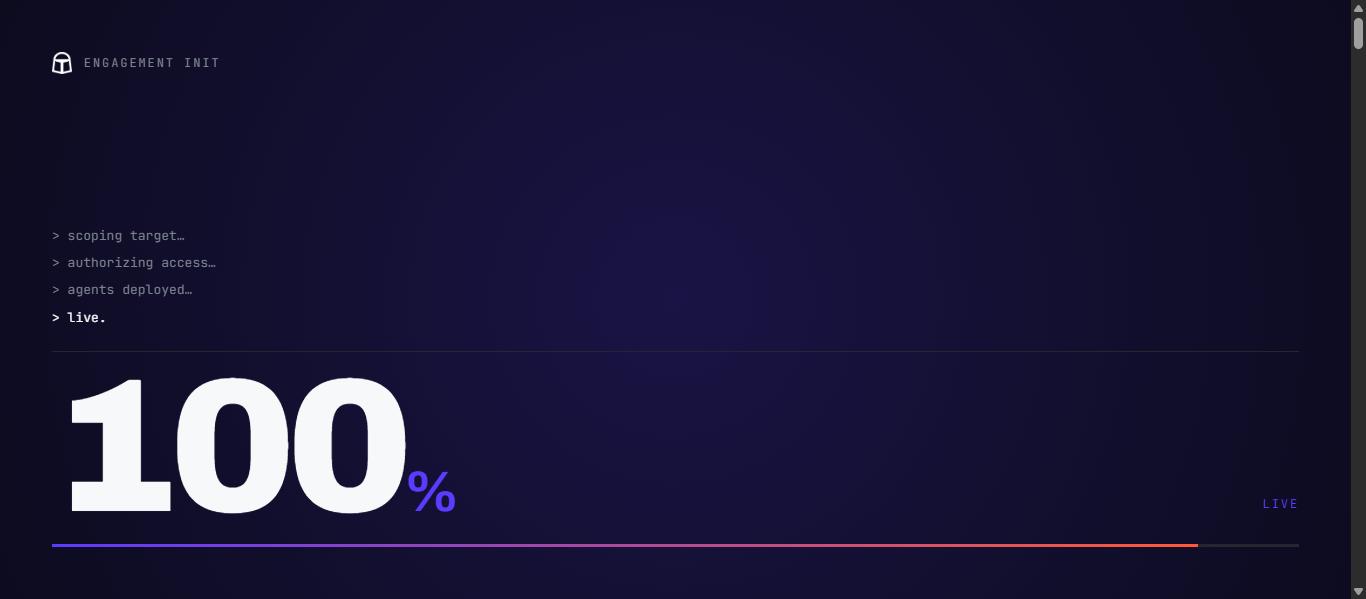 Preview of Home — editorial parallax direction